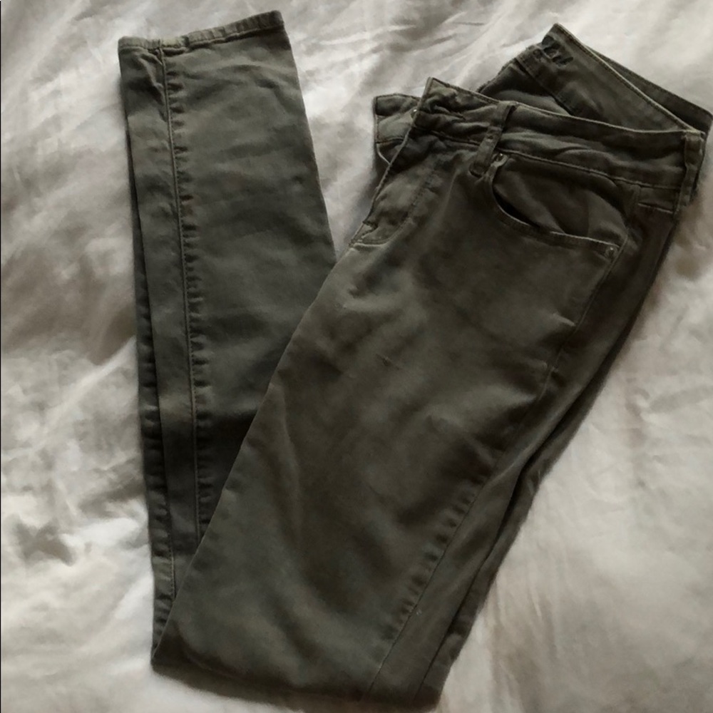 Pacsun Bullhead Gray Skinny Jean